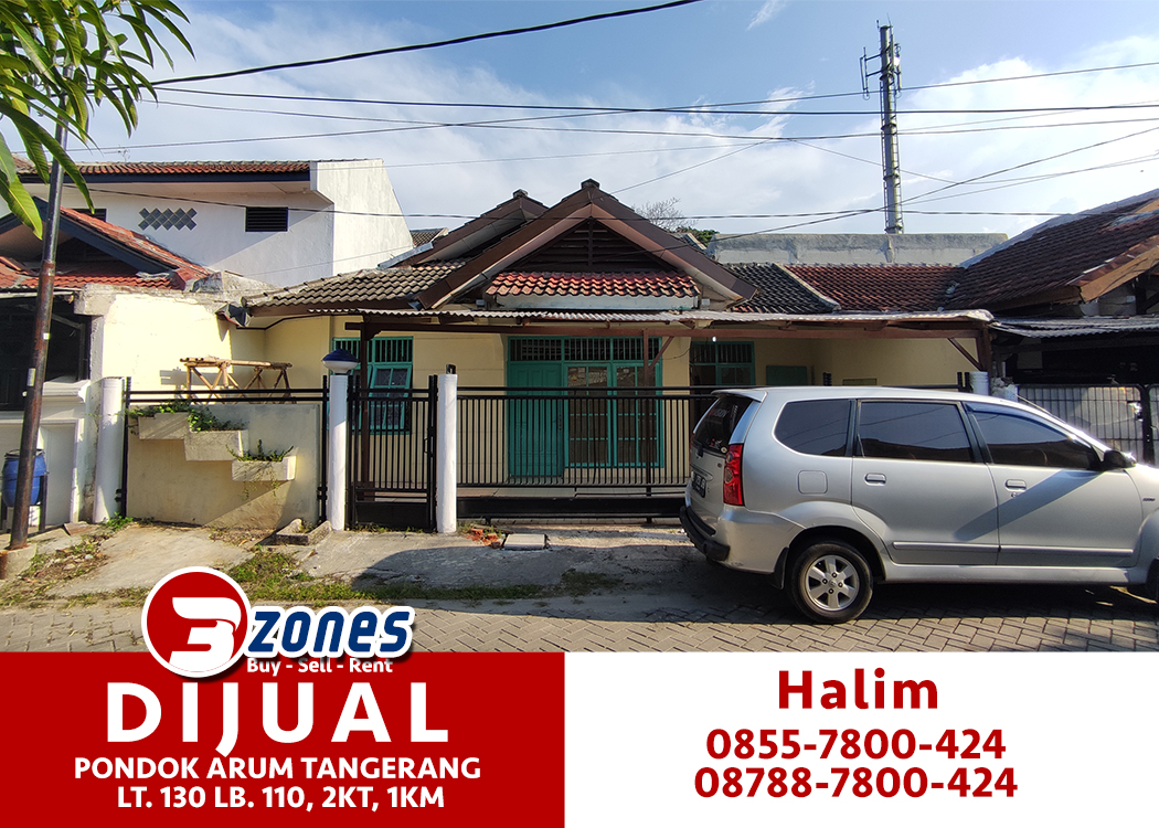 Dijual Rumah di Pondok Arum Tangerang