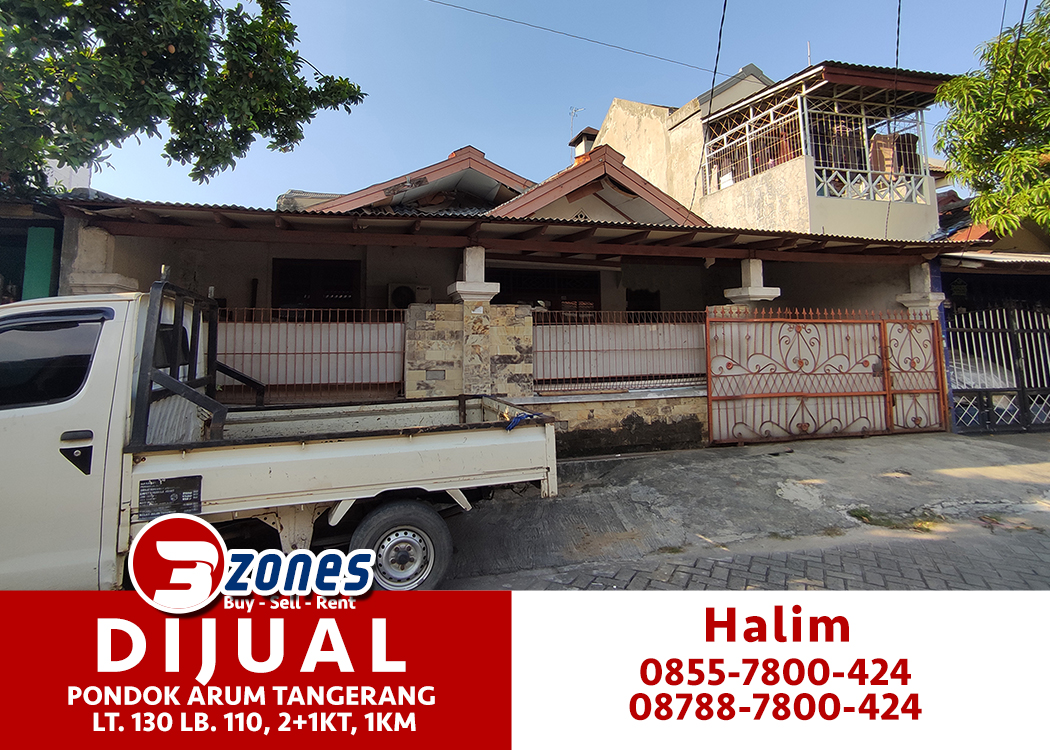Dijual Rumah di Pondok Arum Tangerang